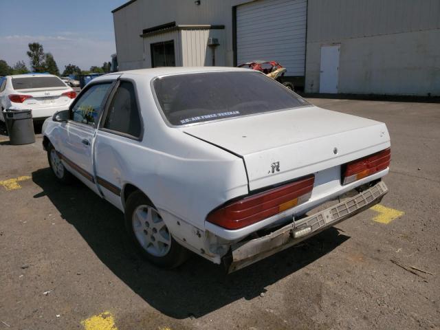 1FABP33S0HK205956 - 1987 FORD TEMPO WHITE photo 3