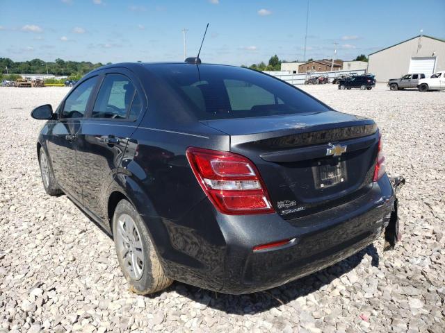 1G1JB5SB3K4134340 - 2019 CHEVROLET SONIC LS 灰色 照片 3