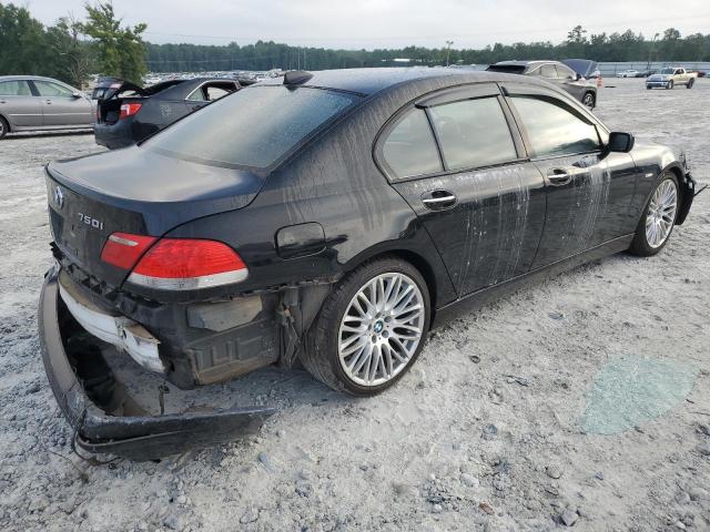 WBAHL83517DT09685 - 2007 BMW 750I BLACK photo 4