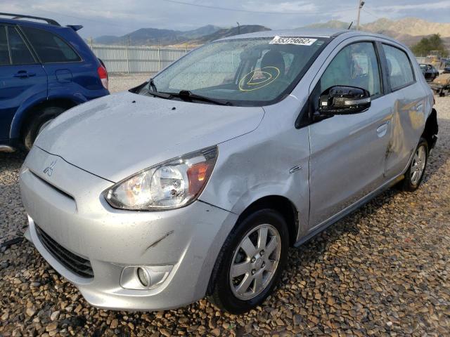 ML32A4HJ3FH054416 - 2015 MITSUBISHI MIRAGE ES Gümüş foto 2