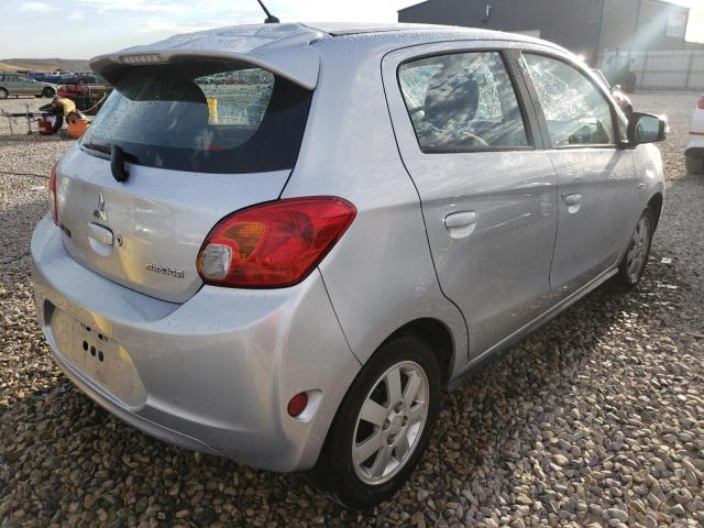 ML32A4HJ3FH054416 - 2015 MITSUBISHI MIRAGE ES Gümüş foto 4