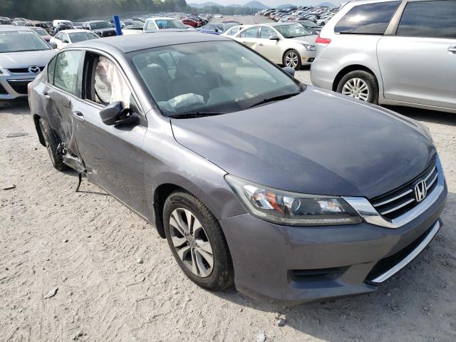 1HGCR2F30FA085510 - 2015 HONDA ACCORD LX GRAY photo 1