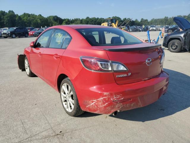 JM1BL1U56B1387694 - 2011 MAZDA 3 S RED photo 3