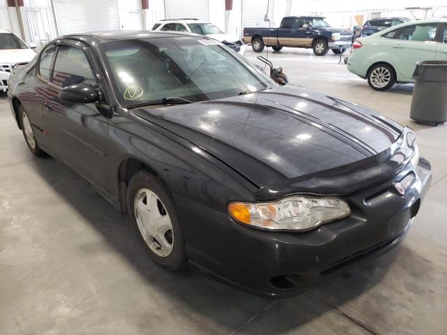 2G1WX12K839372229 - 2003 CHEVROLET MONTE CARL შავი ფოტო 1
