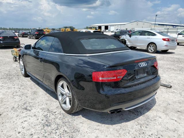 WAUVGAFH2BN008348 - 2011 AUDI S5 PRESTIG BLACK photo 3