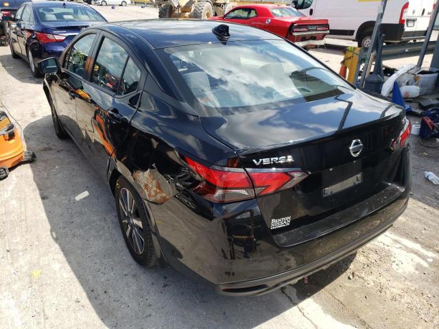 3N1CN8EV8LL901631 - 2020 NISSAN VERSA SV BLACK photo 3