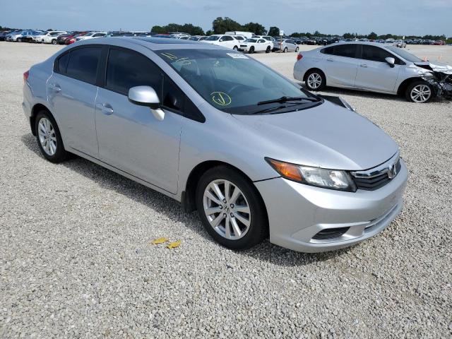 19XFB2F95CE007186 - 2012 HONDA CIVIC EXL Күміс фото 1