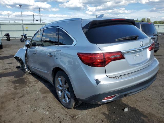 5FRYD4H88EB006810 - 2014 ACURA MDX ADVANC SILVER photo 3