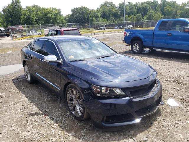 2G1145S37G9141198 - 2016 CHEVROLET IMPALA LTZ BLUE photo 1