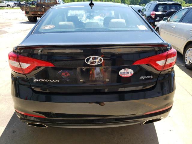 5NPE34AFXFH097842 - 2015 HYUNDAI SONATA SPO BLACK photo 6