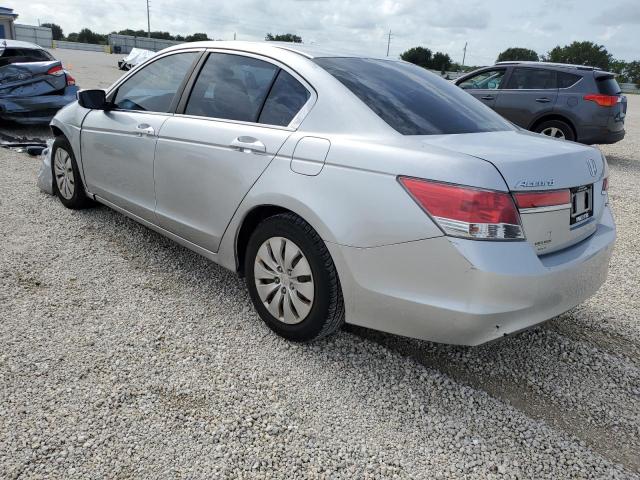 1HGCP2F35CA209188 - 2012 HONDA ACCORD LX SILVER photo 3