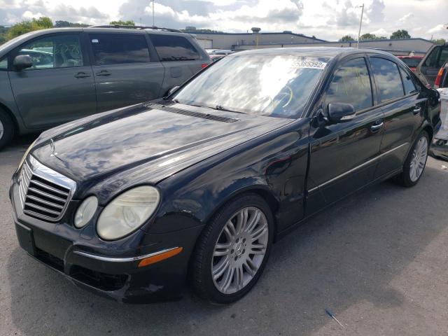 WDBUF87X57B136736 - 2007 MERCEDES-BENZ E 350 4MAT BLACK photo 2