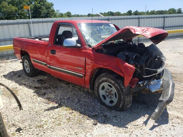 1GCEC14W3YE300759 - 2000 CHEVROLET 1500 RED photo 1