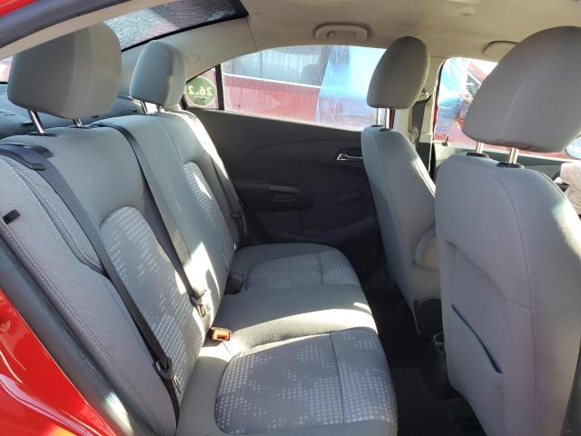 1G1JA5SH3C4153558 - 2012 CHEVROLET SONIC LS RED photo 6