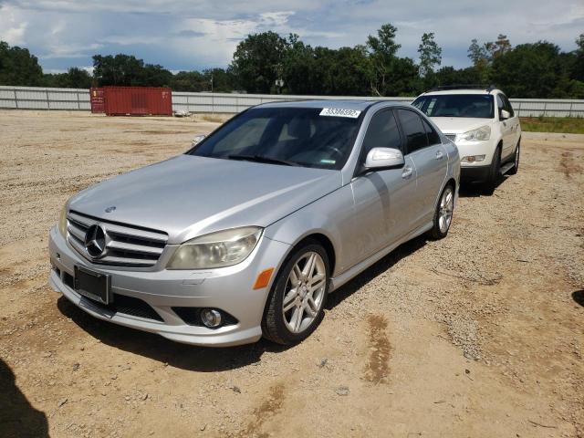 WDDGF56X88F121601 - 2008 MERCEDES-BENZ C 350 SILVER photo 2