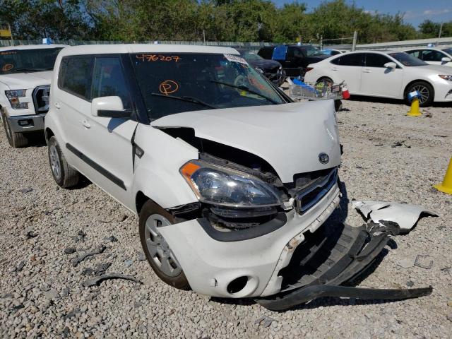 KNDJT2A53C7476207 - 2012 KIA SOUL WHITE photo 9