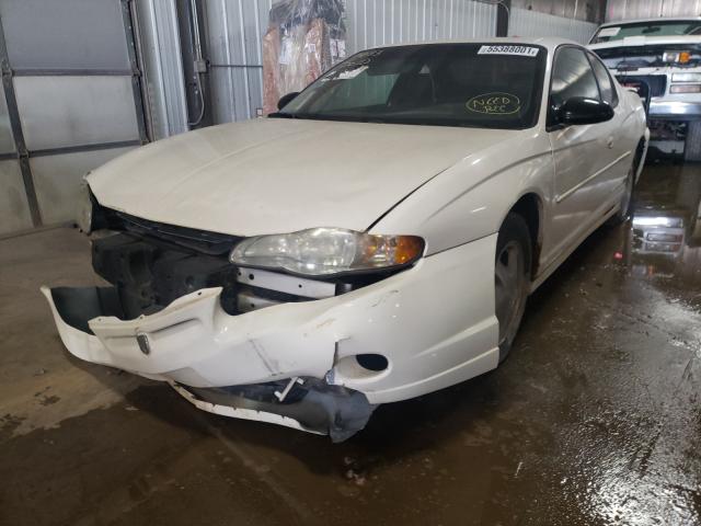 2G1WX12KX39434794 - 2003 CHEVROLET MONTE CARL თეთრი ფოტო 2