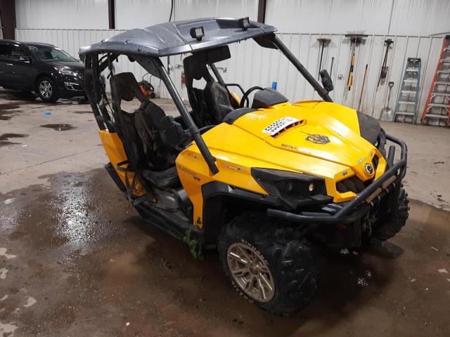 3JBKKCP12CJ002597 - 2012 CAN-AM COMMANDER YELLOW photo 1