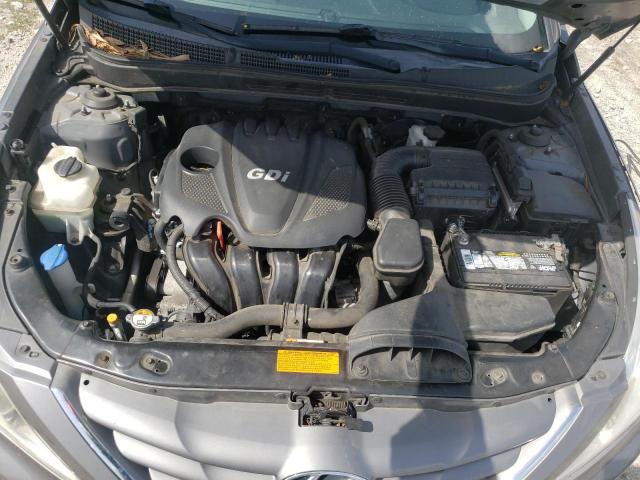 5NPEB4AC3DH641703 - 2013 HYUNDAI SONATA GLS GRAY photo 7