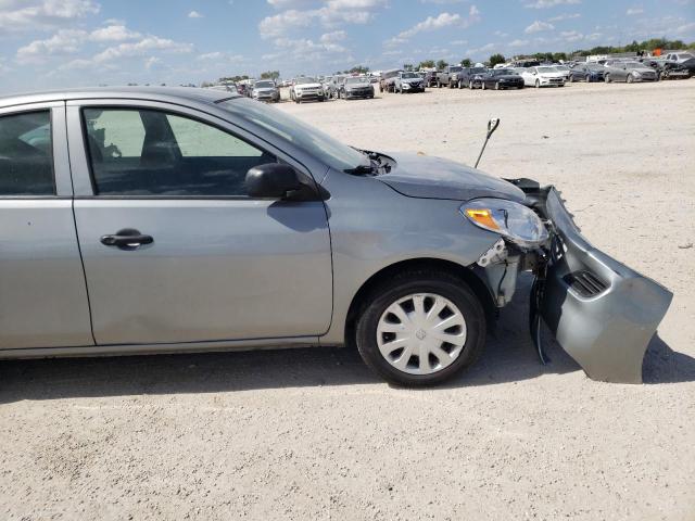 3N1CN7AP3EL843948 - 2014 NISSAN VERSA S GRAY photo 9