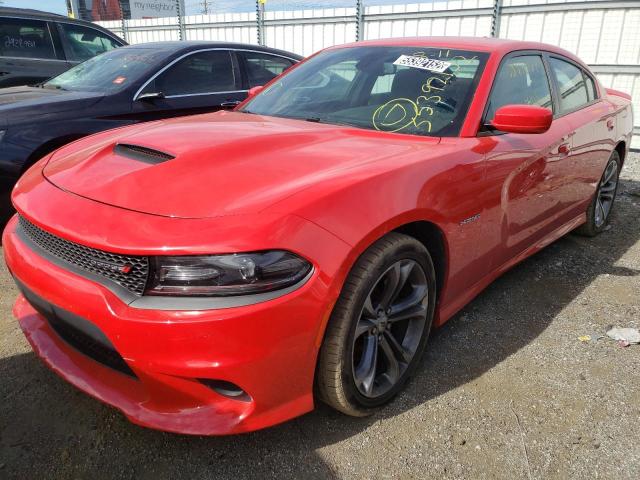 2C3CDXCT7LH160591 - 2020 DODGE CHARGER R/ RED photo 2