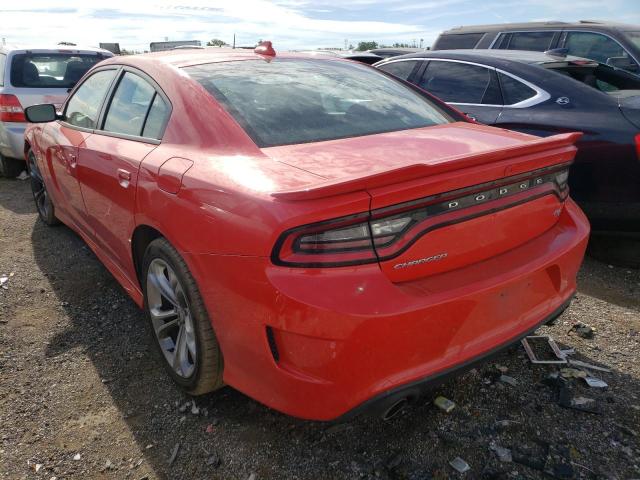 2C3CDXCT7LH160591 - 2020 DODGE CHARGER R/ RED photo 3