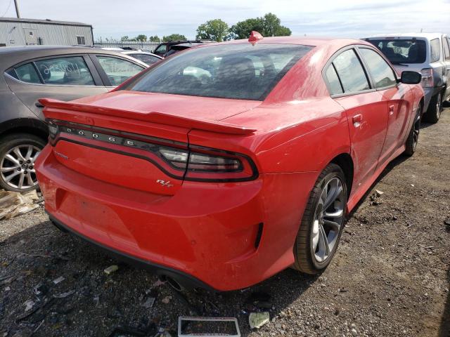 2C3CDXCT7LH160591 - 2020 DODGE CHARGER R/ RED photo 4