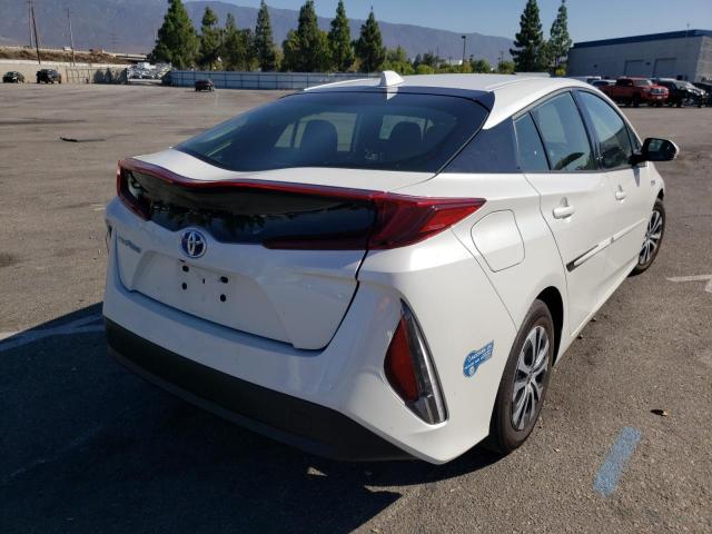 JTDKARFP1L3158686 - 2020 TOYOTA PRIUS PRIM 白色 照片 4