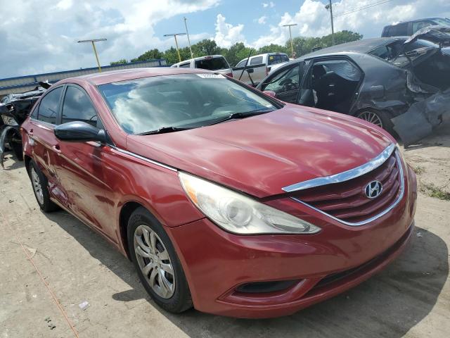 5NPEB4AC1BH225761 - 2011 HYUNDAI SONATA GLS RED photo 1