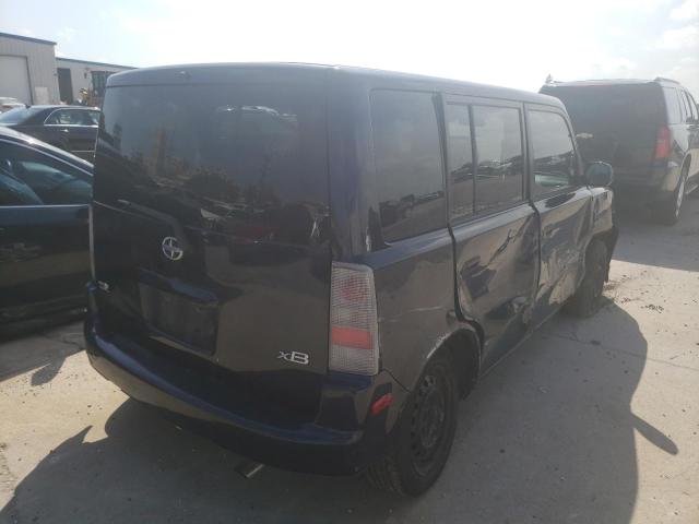 JTLKT324664055608 - 2006 TOYOTA SCION XB Blau Foto 4