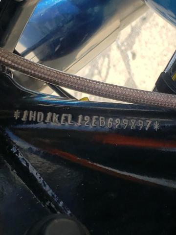 1HD1KEL12EB629897 - 2014 HARLEY-DAVIDSON FLHTK ELEC 蓝色 照片 10