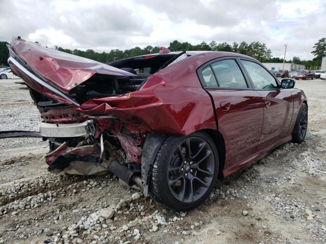 2C3CDXGJXLH180133 - 2020 DODGE CHARGER SC MAROON photo 9