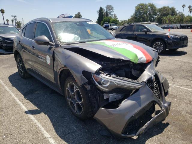 ZASFAKAN1J7B71871 - 2018 ALFA ROMEO STELVIO CHARCOAL photo 1