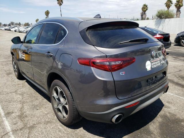 ZASFAKAN1J7B71871 - 2018 ALFA ROMEO STELVIO CHARCOAL photo 3