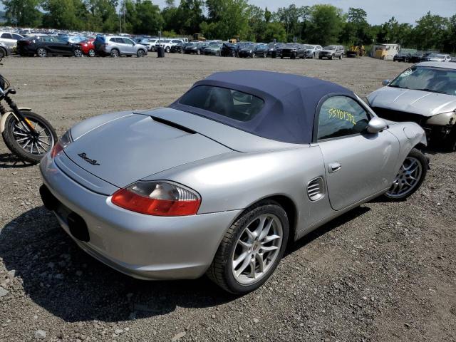 WP0CA298X3U620835 - 2003 PORSCHE BOXSTER SILVER photo 4