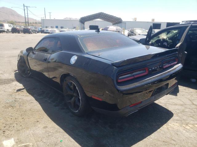 2C3CDZAG9HH501868 - 2017 DODGE CHALLENGER BLACK photo 3