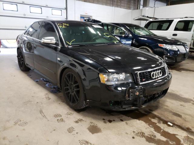 WAUPL68E44A149744 - 2004 AUDI S4 BLACK photo 1