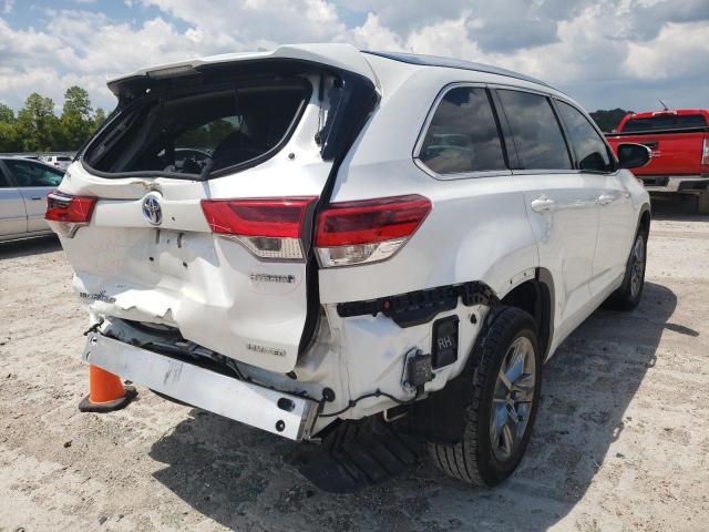 5TDDGRFH0JS037997 - 2018 TOYOTA HIGHLANDER WHITE photo 4