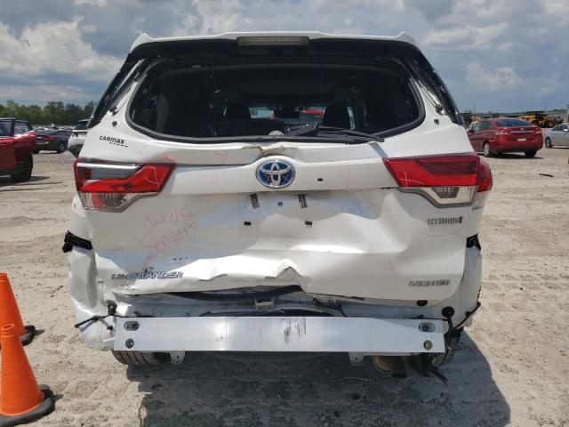 5TDDGRFH0JS037997 - 2018 TOYOTA HIGHLANDER WHITE photo 9