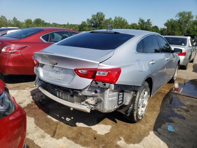 1G1ZB5ST6JF212530 - 2018 CHEVROLET MALIBU LS SILVER photo 4