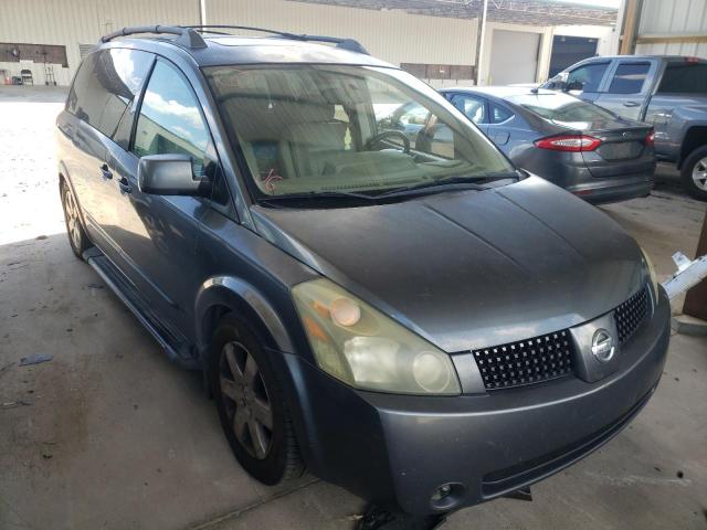 5N1BV28U44N306457 - 2004 NISSAN QUEST GRAY photo 1