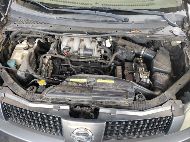 5N1BV28U44N306457 - 2004 NISSAN QUEST GRAY photo 7