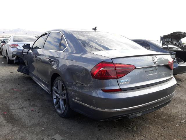 1VWDT7A34HC073616 - 2017 VOLKSWAGEN PASSAT R-L GRAY photo 3