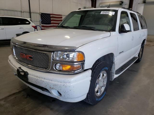 1GKFK66U95J161647 - 2005 GMC YUKON XL D WHITE photo 2