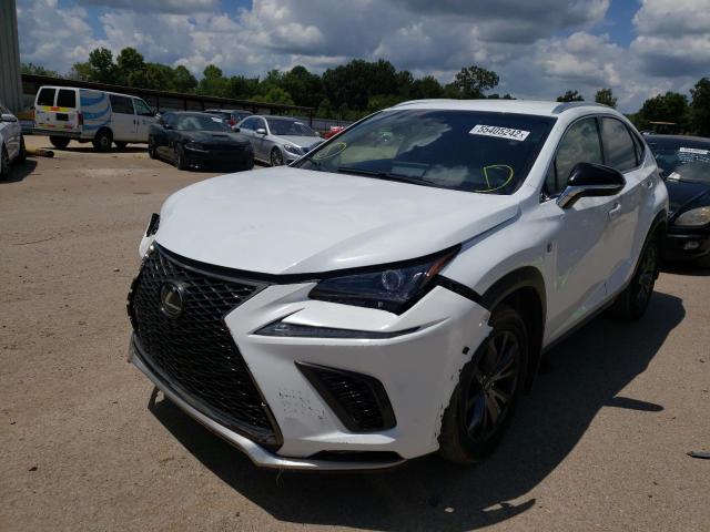 JTJYARBZ0K2136536 - 2019 LEXUS NX 300 BAS WHITE photo 2