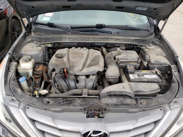 5NPEB4AC9DH774806 - 2013 HYUNDAI SONATA GLS GRAY photo 7