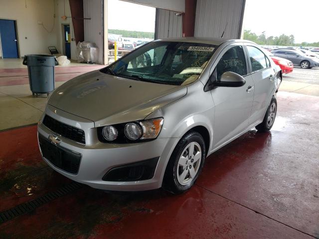 1G1JA5SG9D4109430 - 2013 CHEVROLET SONIC LS 银色 照片 2