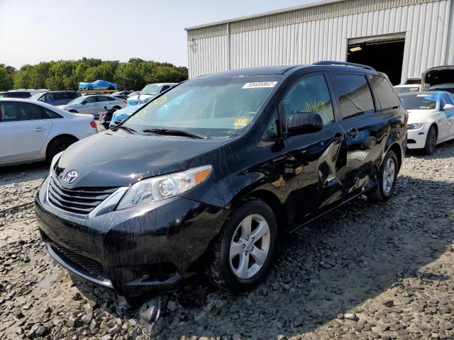 5TDKZ3DC6HS807734 - 2017 TOYOTA SIENNA LE BLACK photo 9