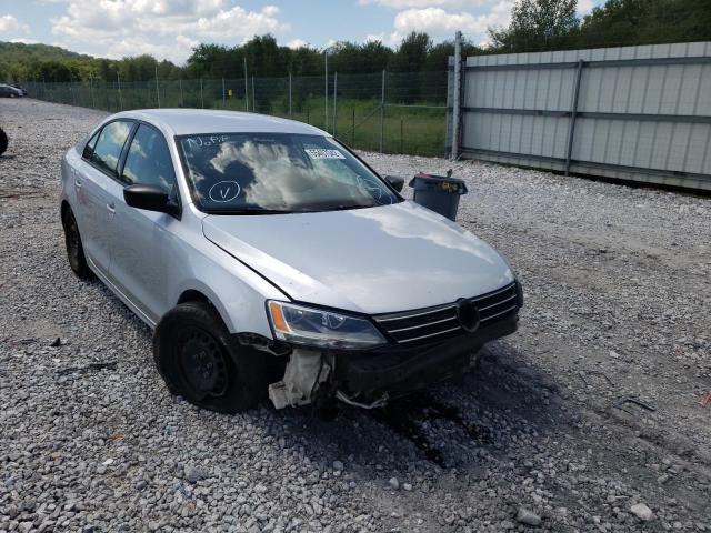 3VW2K7AJ1FM320322 - 2015 VOLKSWAGEN JETTA BASE Արծաթագույն լուսանկար 1