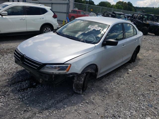 3VW2K7AJ1FM320322 - 2015 VOLKSWAGEN JETTA BASE Արծաթագույն լուսանկար 2